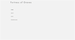Desktop Screenshot of fortressofgraves.com